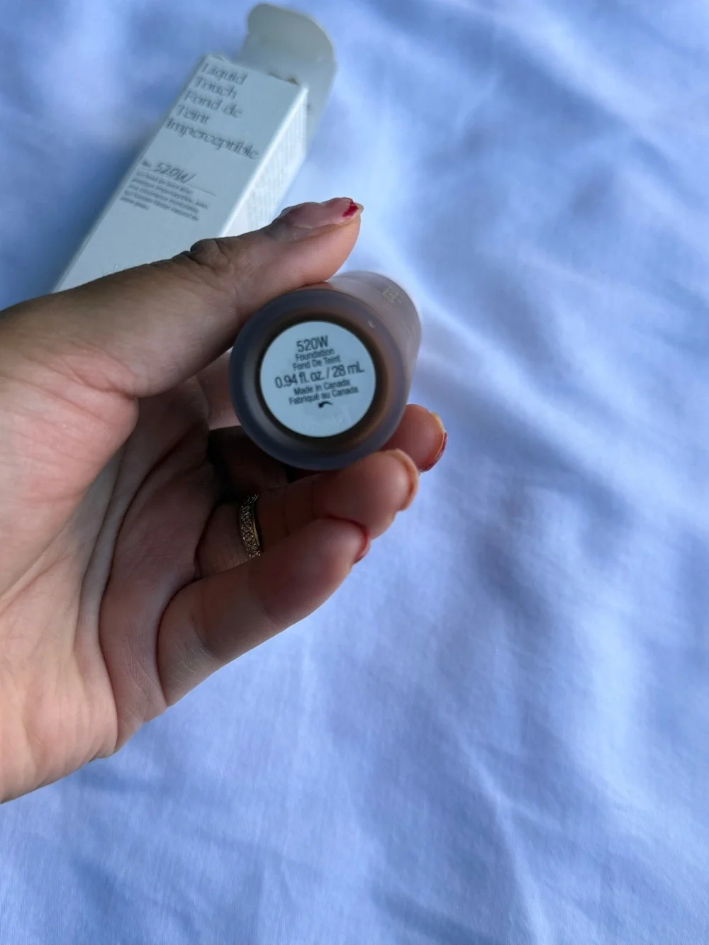 Rare Beauty Liquid Touch Foundation — Deep Brown Shade